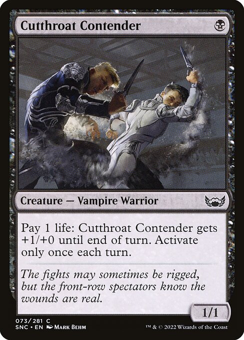 Cutthroat Contender (73) [Streets of New Capenna]
