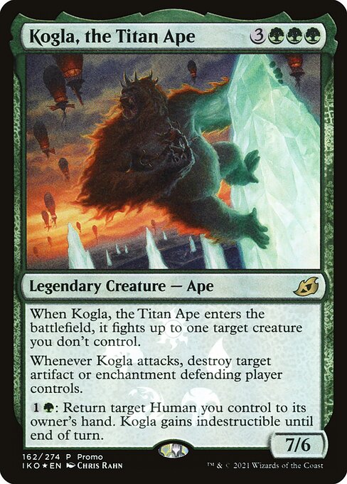 Kogla, the Titan Ape (162★) [Ikoria: Lair of Behemoths Promos]