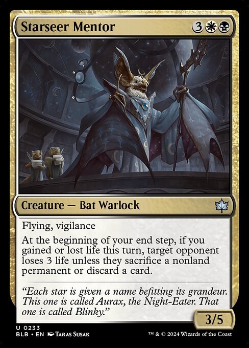 Starseer Mentor (233) [Bloomburrow]
