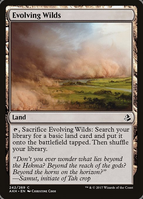 Evolving Wilds (242) [Amonkhet]