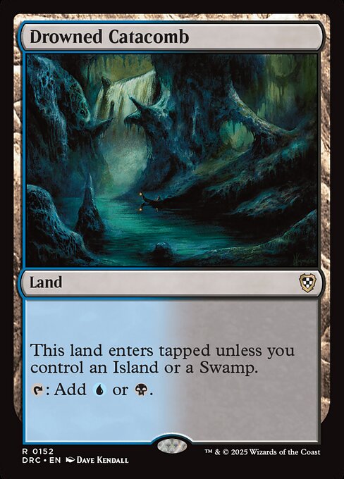 Drowned Catacomb (152) [Aetherdrift Commander]