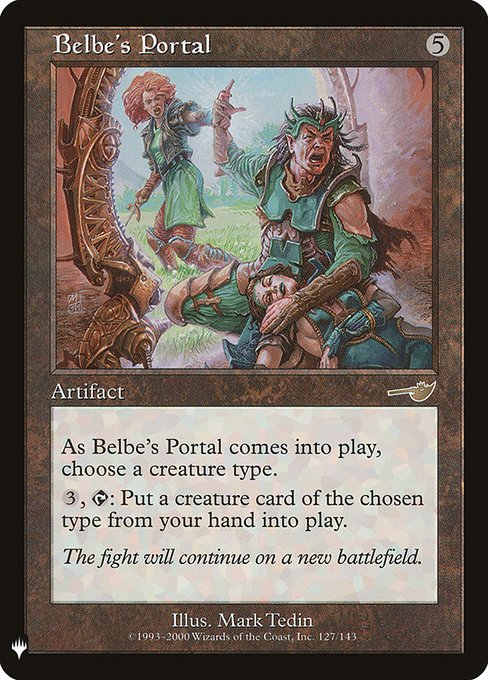 Belbe's Portal (NEM-127) [The List]