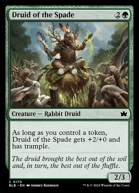 Druid of the Spade (170) [Bloomburrow]