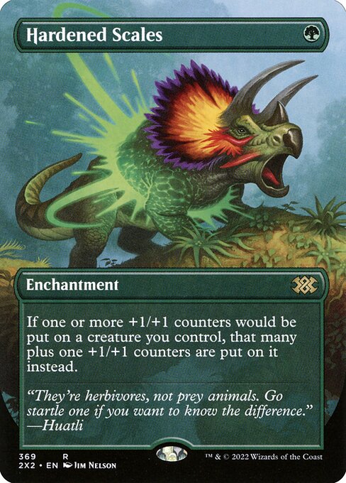 Hardened Scales (369) [Double Masters 2022] [Borderless]
