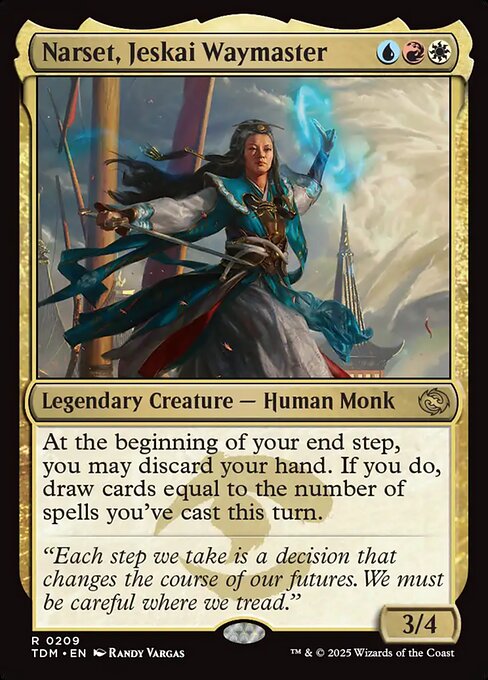 Narset, Jeskai Waymaster (209) [Tarkir: Dragonstorm]