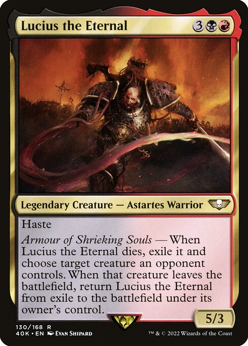 Lucius the Eternal (130) [Warhammer 40,000 Commander]