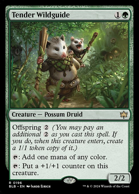 Tender Wildguide (196) [Bloomburrow]