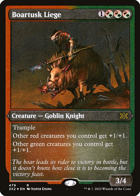 Boartusk Liege (479) [Double Masters 2022]