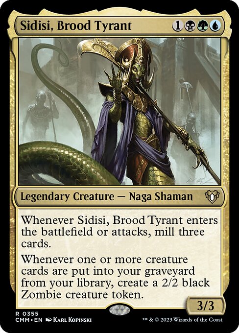 Sidisi, Brood Tyrant (355) [Commander Masters]