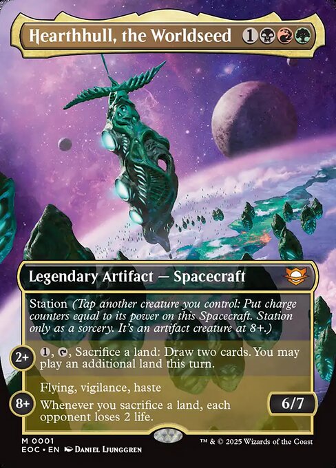 Hearthhull, the Worldseed (1) [Edge of Eternities Commander]