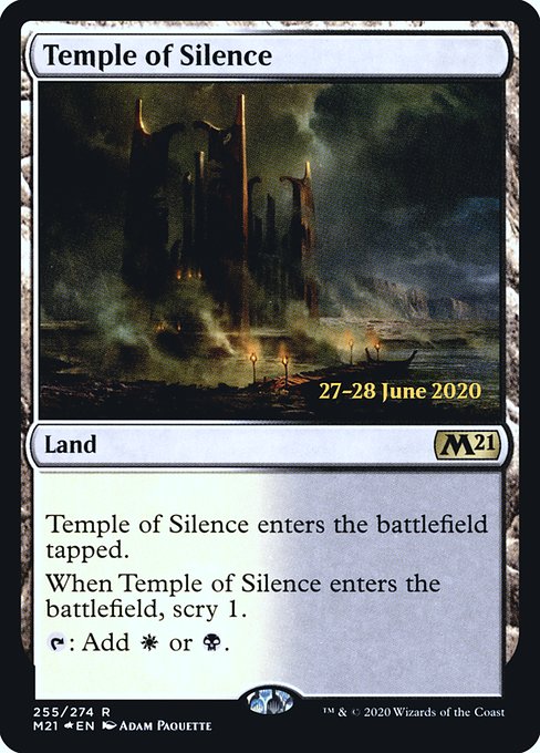 Temple of Silence (255s) [Core Set 2021 Promos]