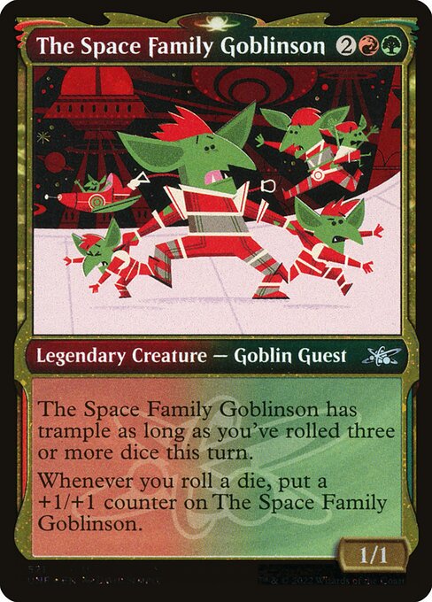 The Space Family Goblinson (521) [Unfinity] [Showcase]