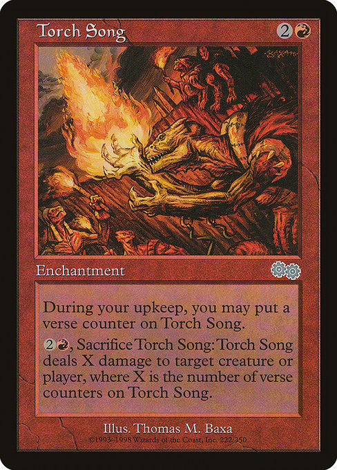 Torch Song (222) [Urza's Saga]