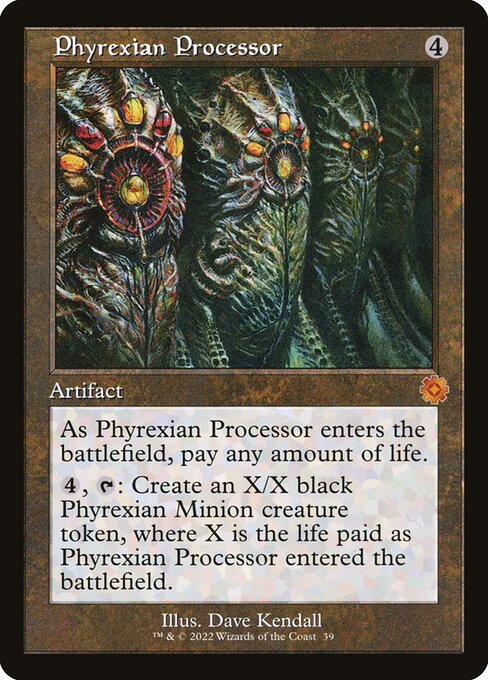 Phyrexian Processor (39) [The Brothers' War Retro Artifacts]