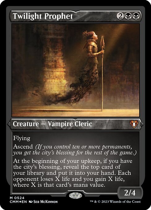 Twilight Prophet (524) [Commander Masters]