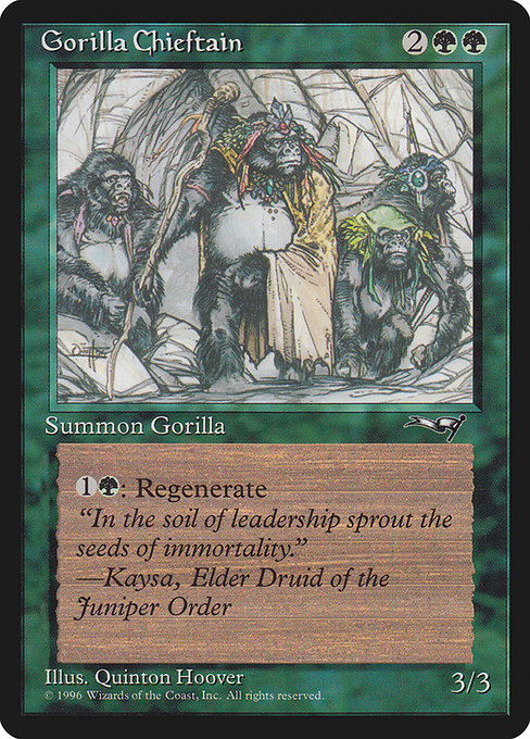 Gorilla Chieftain (94b) [Alliances]