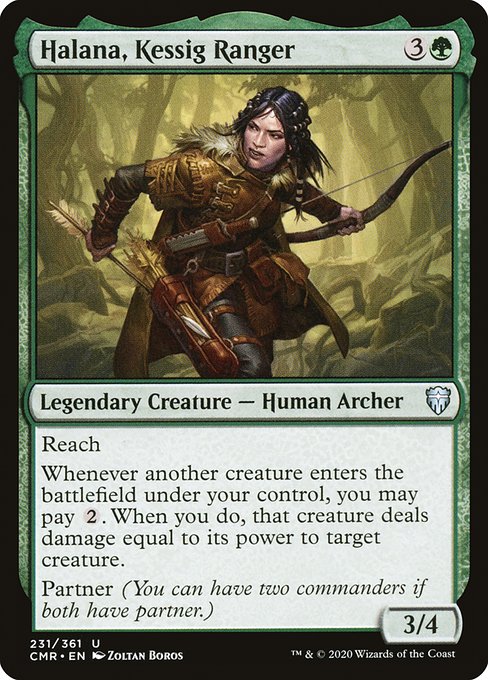 Halana, Kessig Ranger (231) [Commander Legends]