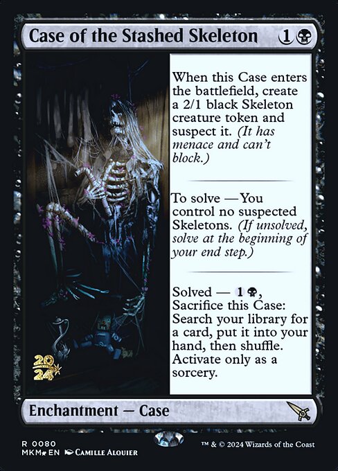 Case of the Stashed Skeleton (80s) [Murders at Karlov Manor Promos]