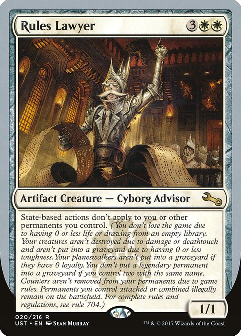 Rules Lawyer (20) [Unstable]