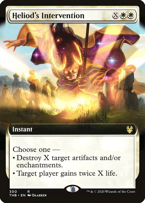 Heliod's Intervention (300) [Theros Beyond Death] [Extended Art]