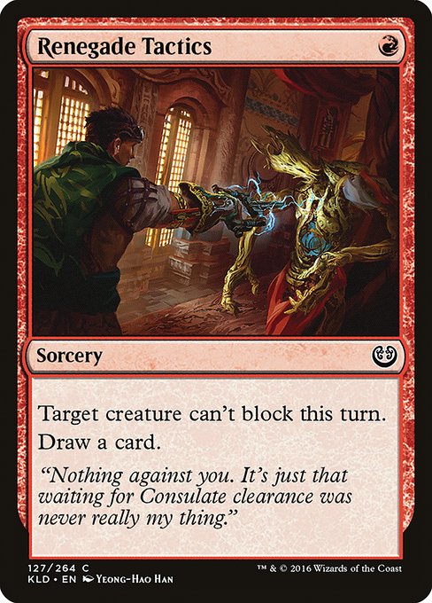 Renegade Tactics (127) [Kaladesh]