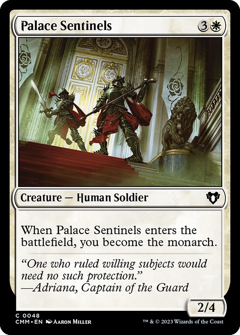 Palace Sentinels (48) [Commander Masters]