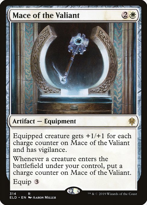 Mace of the Valiant (314) [Throne of Eldraine]