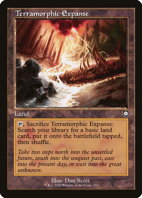Terramorphic Expanse (210) [The Brothers' War Commander]