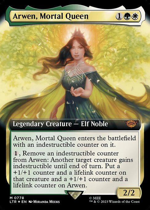 Arwen, Mortal Queen (778) [The Lord of the Rings: Tales of Middle-earth] [Extended Art]