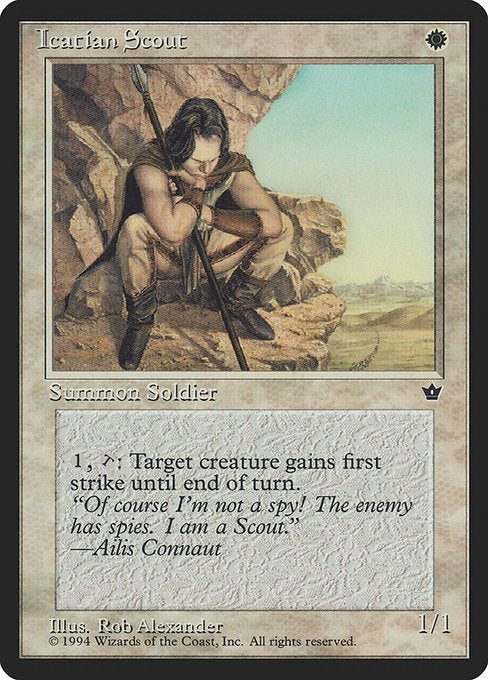 Icatian Scout (13c) [Fallen Empires]