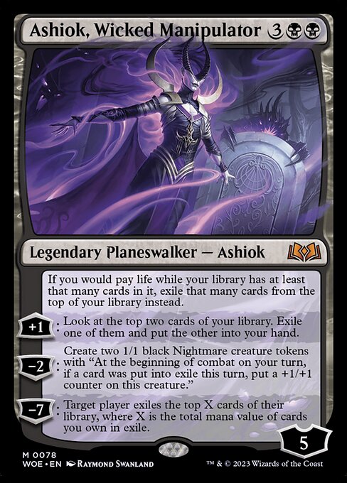 Ashiok, Wicked Manipulator (78) [Wilds of Eldraine]