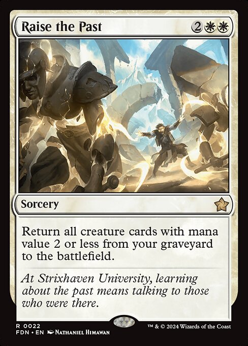 Raise the Past (22) [Foundations]