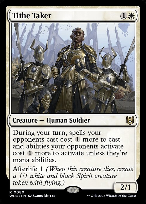 Tithe Taker (80) [Wilds of Eldraine Commander]