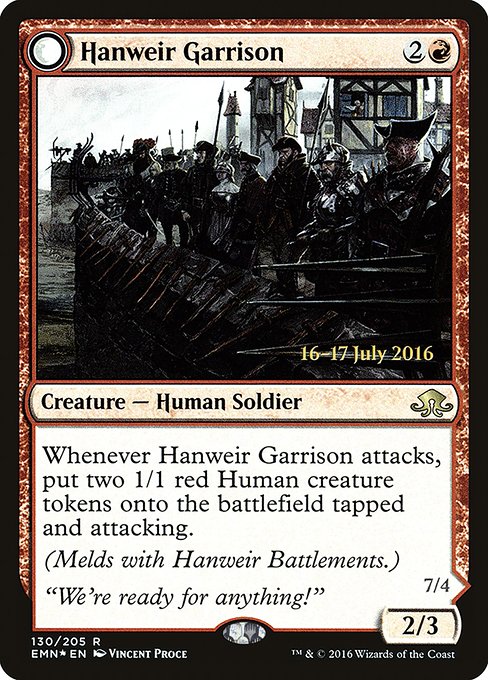 Hanweir Garrison (130as) [Eldritch Moon Promos]