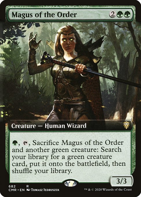 Magus of the Order (682) [Commander Legends] [Extended Art]