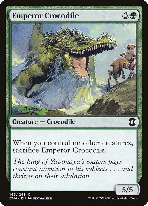 Emperor Crocodile (165) [Eternal Masters]