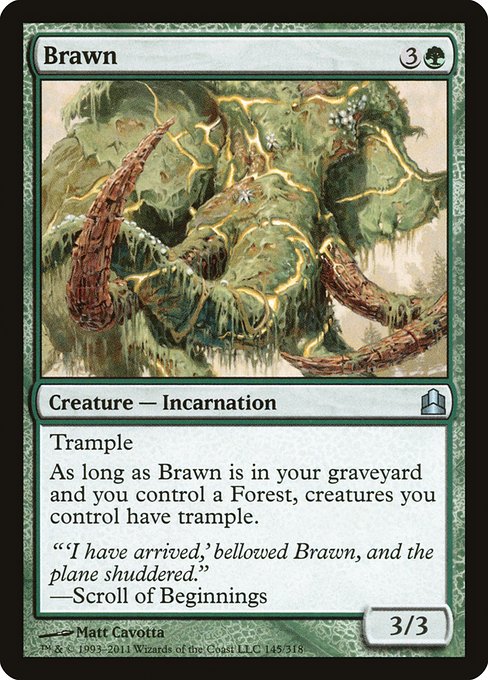 Brawn (145) [Commander 2011]