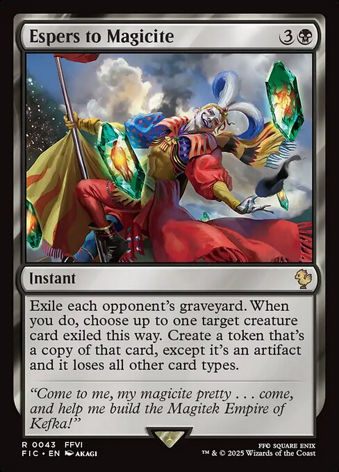 Espers to Magicite (43) [Final Fantasy Commander]