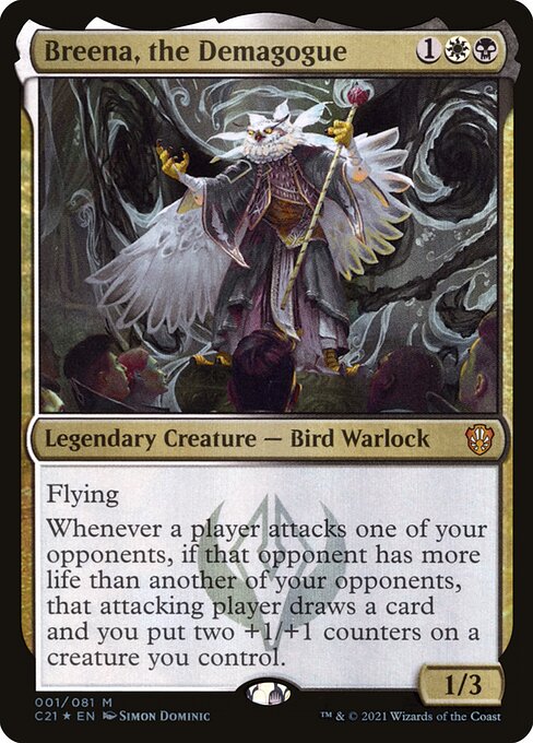 Breena, the Demagogue (1) [Commander 2021]