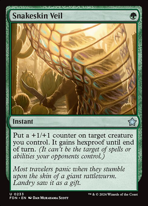 Snakeskin Veil (233) [Foundations]