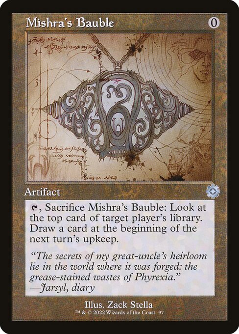 Mishra's Bauble (97) [The Brothers' War Retro Artifacts]