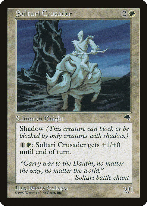 Soltari Crusader (41) [Tempest]