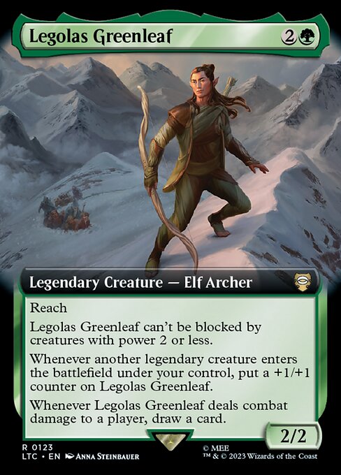 Legolas Greenleaf (123) [Tales of Middle-earth Commander] [Extended Art]