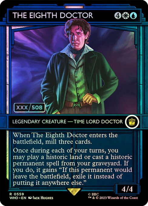 The Eighth Doctor (559z) [Doctor Who] [Showcase, Borderless]