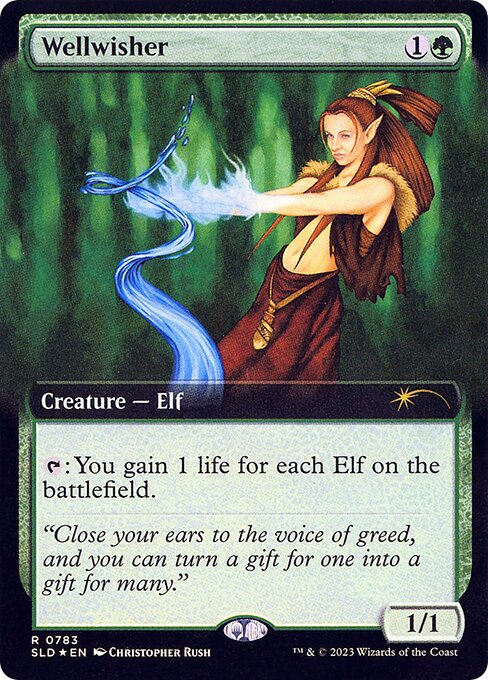 Wellwisher (783) [Secret Lair Drop] [Extended Art]