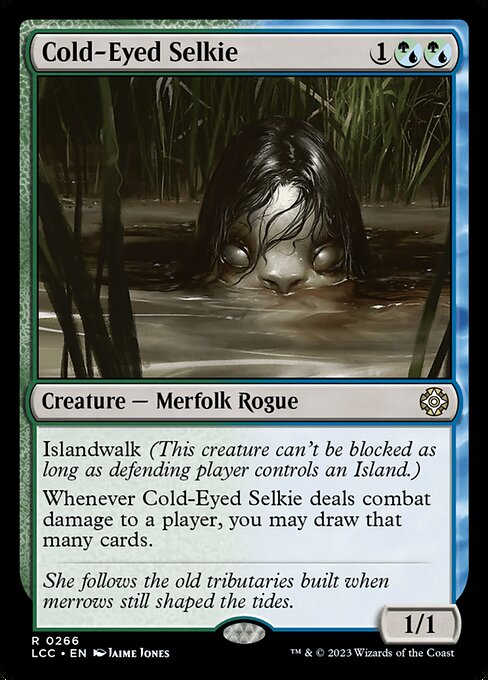 Cold-Eyed Selkie (266) [The Lost Caverns of Ixalan Commander]