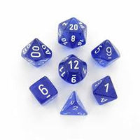 CHX23076 BLUE/WHITE 7PC POLY SET image 0