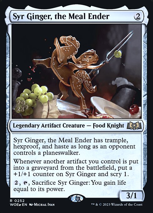 Syr Ginger, the Meal Ender (252s) [Wilds of Eldraine Promos]