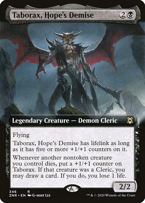 Taborax, Hope's Demise (346) [Zendikar Rising] [Extended Art]