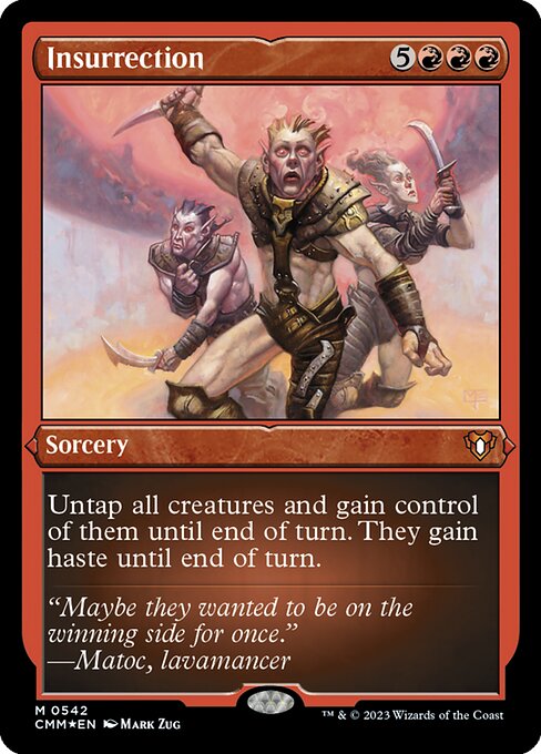 Insurrection (542) [Commander Masters]